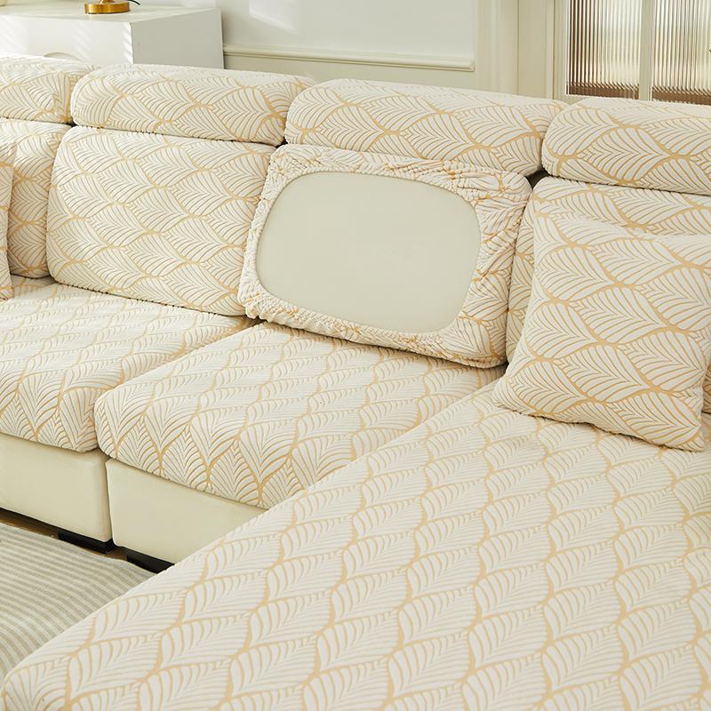 

Чехол для дивана в гостиной, пылезащитный чехол для мягкой подушки, устойчивый к царапинам у домашних животных, утолщенный жаккардовый чехол для дивана в форме буквы L Backrest S