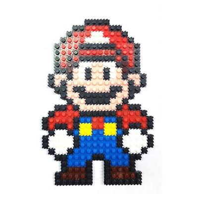 Vervormen blok onder ons Brawl Stars Cookie Run Kingdom Super Mario Animal Crossing Crafting Set, 4-1, Koreaans populair speelgoed