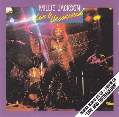 CD MILLIE JACKSON - Live And Uncensored CDSWM20381 Southbound 1991 UK Soul/Funk Used