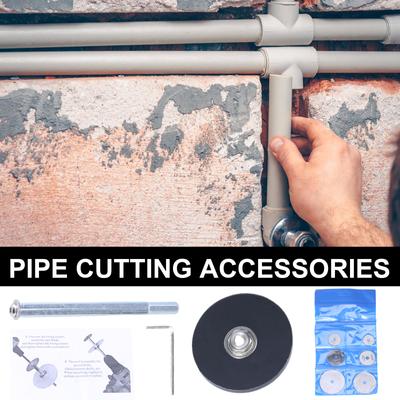 Inside Pipe Cutter for PVC Pipe Cutter Tool with Adjustable Depth Gauge Guide Plumbing Internal ABS Pipe Cutter Set