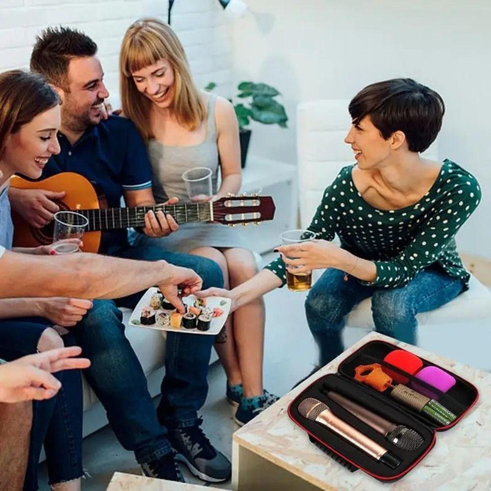 Wasserdichte Drahtlose Mikrofone Aufbewahrungsbox EVA Mikrofon Aufbewahrungstasche Neue Mikrofonhülle