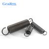 Gearway 5pcs Extension Spring with Hooks 1mm/1.2mm Thickness Small Tension Springs 25-50mm Steel Long Extension Spring
