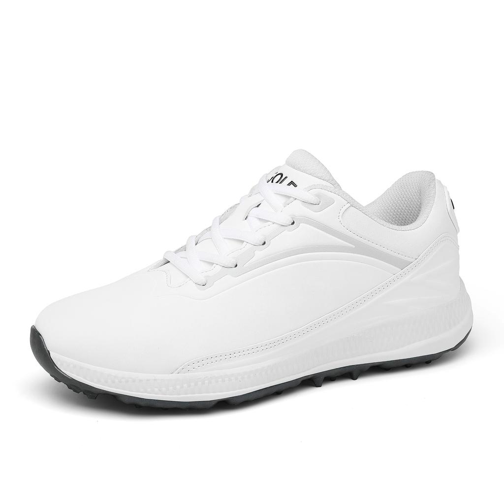 Große Größen 41-47 Herren Golf-Sneaker Rutschfest Professionelle Golfschuhe Bequeme Rasen-Sneaker Niedrige Golfer-Schuhe