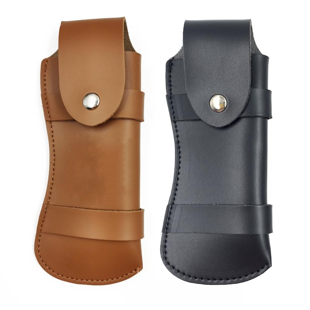 Fashion PU Knife Covers Folding Knife Pouches PU Knife Sheath Knife Case Small Folding Knife Sheath for Foldable Knife