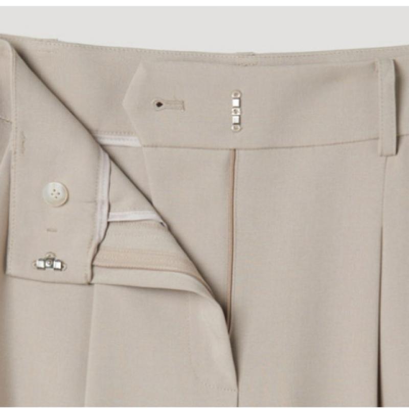 Ea S miSS Set-up cu un singur pense Pantaloni drepți SwSSlp12010 Be