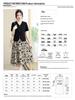 New Chinese Style Floral Mesh A-line Midi Dress