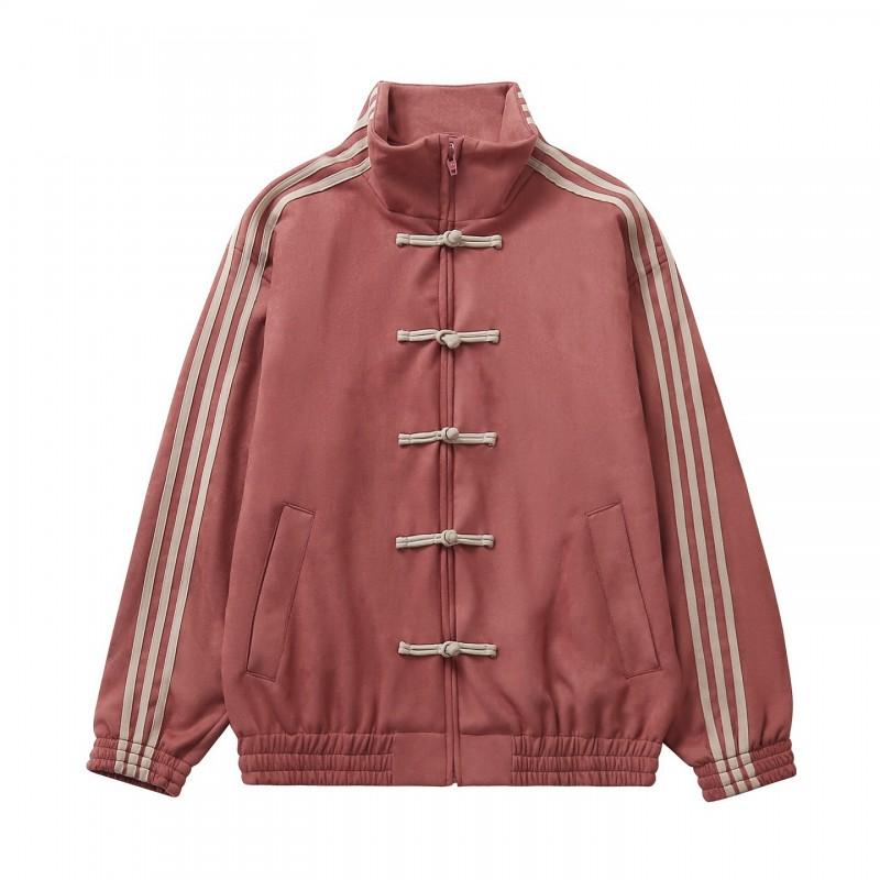 Unisex Stand Collar Cotton Jacket Warm Casual Outerwear Youth Fashion