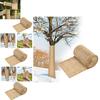 Premium Natural Burlap Tree Protector Roll Versatile Plant Wraps For Tree Protection And Support
