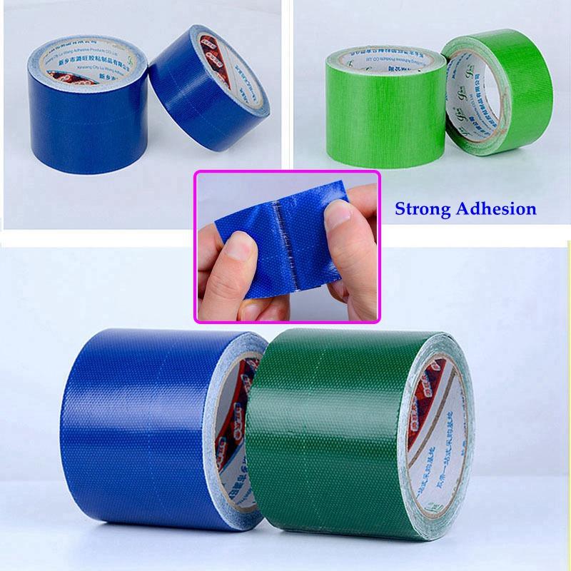 1Roll Universal Outdoor Awnings Tarp Truck Car PE PVC Tarpaulin Repair Glue Waterproof Adhesive Tape