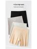 Ice Silk Seamless High Waist Tummy Control Women's Breathable Plus Size Safety Underlayer Pants