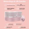 Logitech Wave Combo Ergonomic Wireless Keyboard and Mouse Set