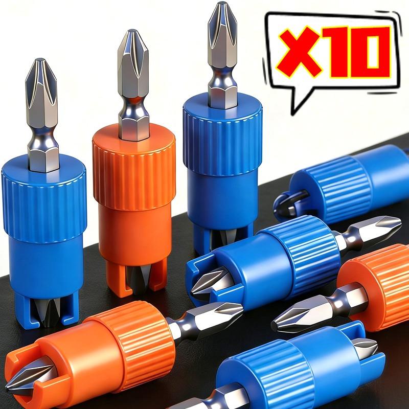10/1Pcs Positioning Screwdriver Bits Anti-Slip Anti-Drop Stable Drill Bit Fastening Tools Electric Drill for Drywall Board