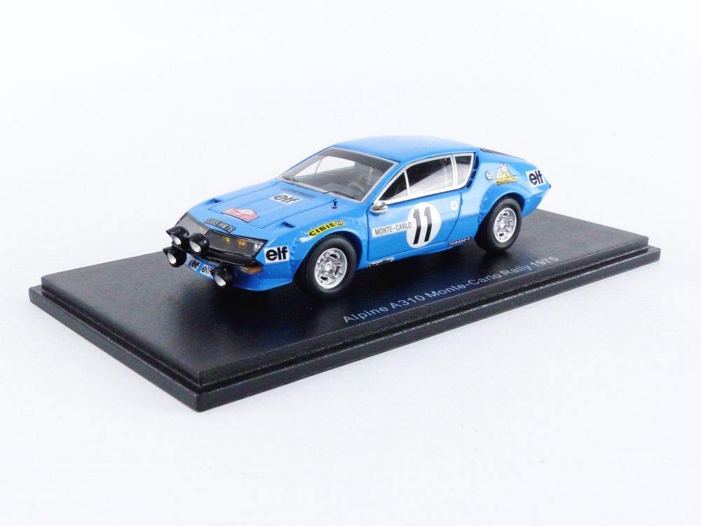 

Spark Alpine A310 1975 Monte Carlo Rally Davenport 1/43 #11 A. Barnbold/J.