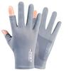 Womens High Stretch UV Protection Gloves Thin Half Finger Outdoor Driving