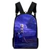 Harajuku Youthful World Of Leadale Student School Bags Notebook Backpacks 3D Printed Oxford Waterproof Boys/Girls Travel Bags