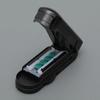 Portable Pill Cutter Box Gear Adjustable Hidden Cutter Mini Pill Box Tablet Cutter Case Pill Storage Box Travel Pill