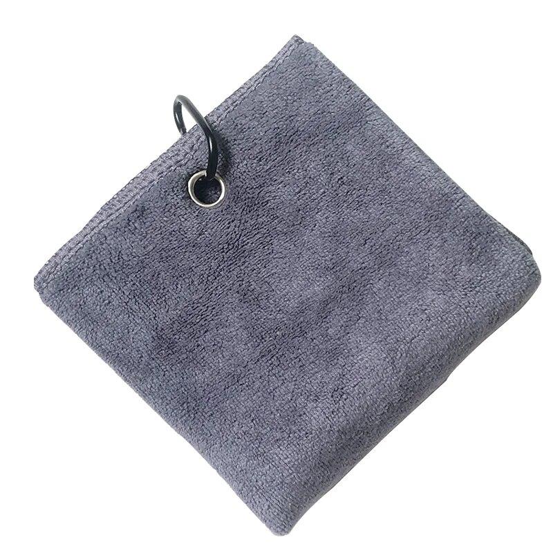 Golf Towel Three Fold Reusable Ultra-fine Fiber with Hook and Buckle Cotton Towel Has Good Water Absorption and Cleaning Ability. Golf Towel