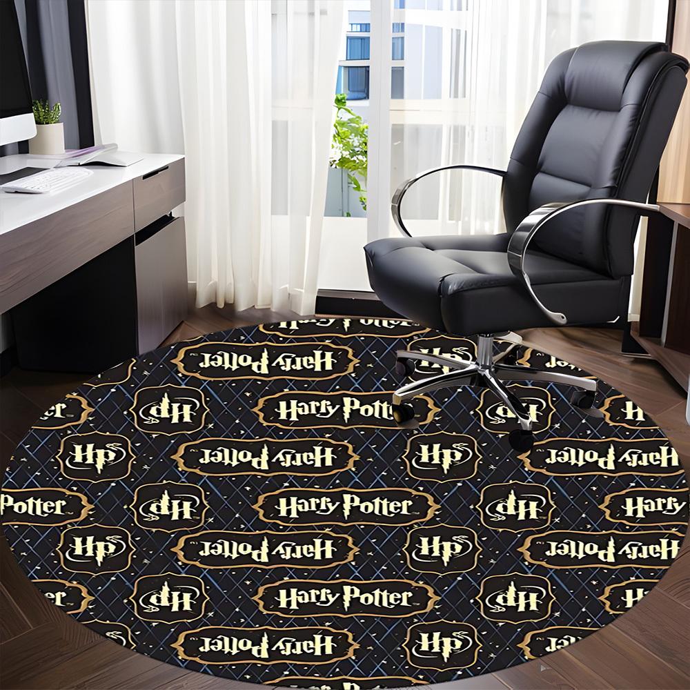 1pc Harry Potter Chair Carpet for Office Non-Slip, Indoor Non-Slip Washable Carpet, Non-Shedding Mat For Office Yy251030078