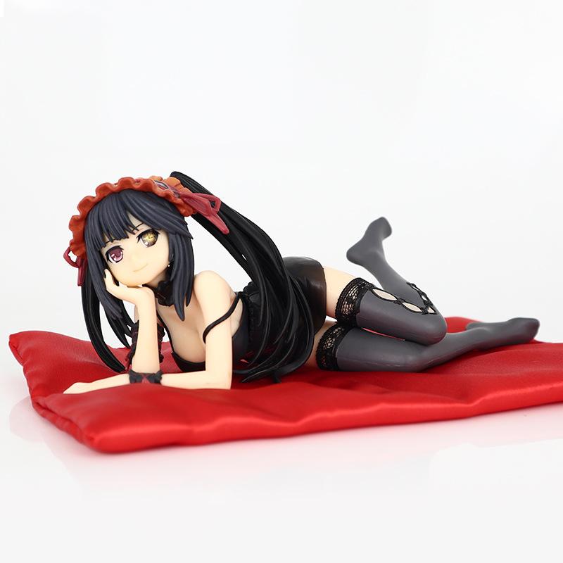 Anime Figure Tokisaki Kurumi Date A Live Lying Posture 20Cm Pvc Collectible Model Desktop Ornament For Anime Collectors boxed