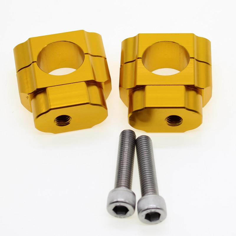 Universal 22mm 28mm Motorcycle Handlebar Riser Bar Heightening Device Clamp Mount For BMW R1200GS Yamaha Honda MT07 MT09 CRF CR