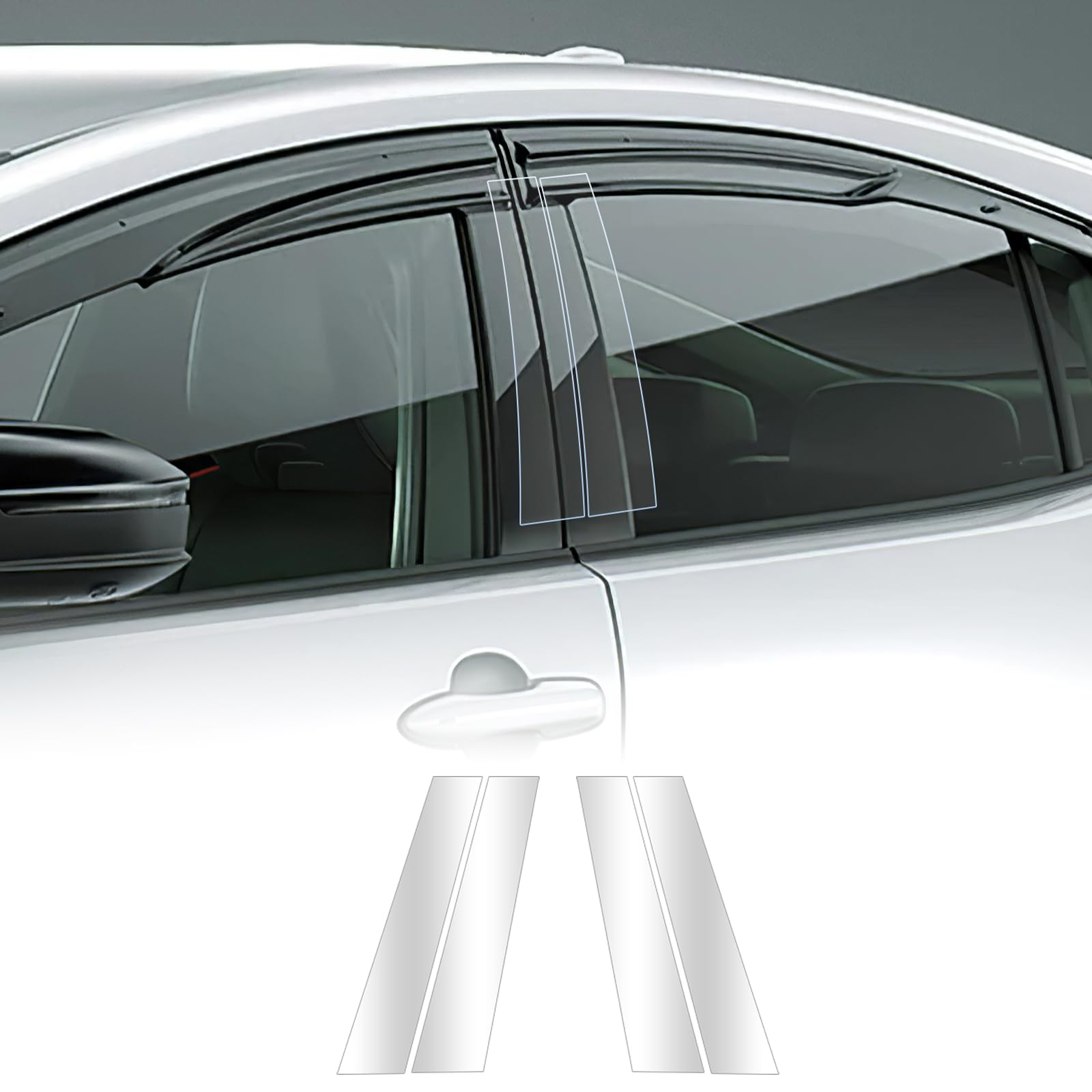 

FDAIUN Защитная пленка для Toyota Prius 5-го поколения MXWH65 2023 ТПУ Защитная пленка с защитой от царапин и специально для Toyota Прозрачный автомобиль