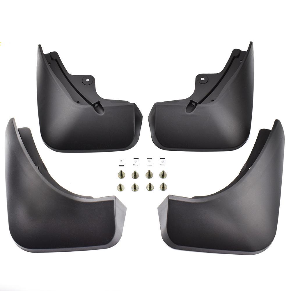 2006-2012 LAND ROVER RANGE ROVER SPLASH GUARD MUD FLAP 4PCS BLACK FRONT+REAR NEW