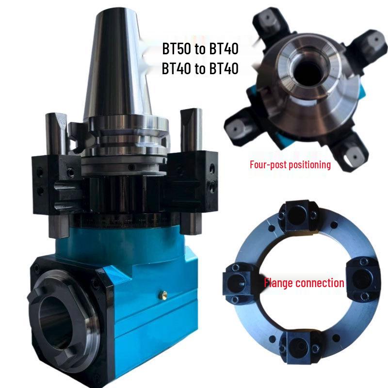 BT40/ER32/ER25 & BBT50/ER40/B30 Doppelausgang Rechtwinklige Fräskopf