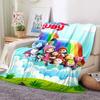 Serie Animata Rainbow Ruby Coperta per Bambini Lulu e Orso Coperta Carina Coperta per Intelligenza e Avventura Personalizzabile con Foto