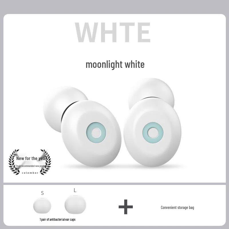 Silikonové špunty do uší tlumící hluk pro pohodlný spánek bez hluku