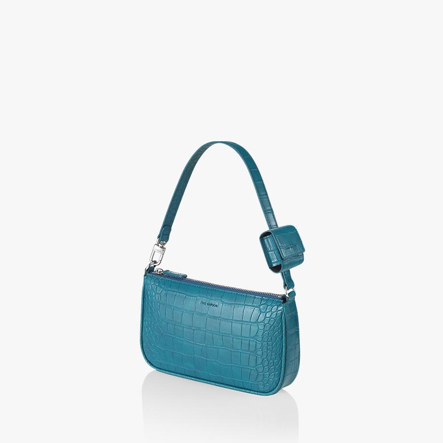 

FIND KAPOOR Mela Bag 22 Crocs Blue Green 1010839