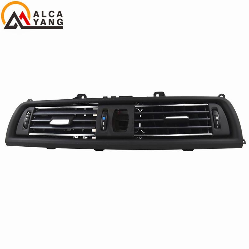 Malcayang For BMW 5 Series F10 F18 Front Console Dash Air Conditioner AC Vent Assembly
