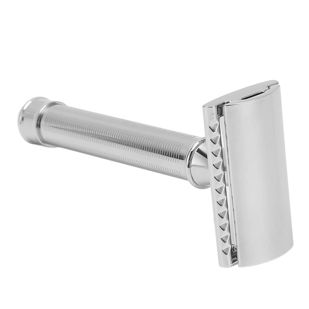 Old Fashioned Safety Razor Safe Precise Easy to Use Double Edged Shaving Razor for Men