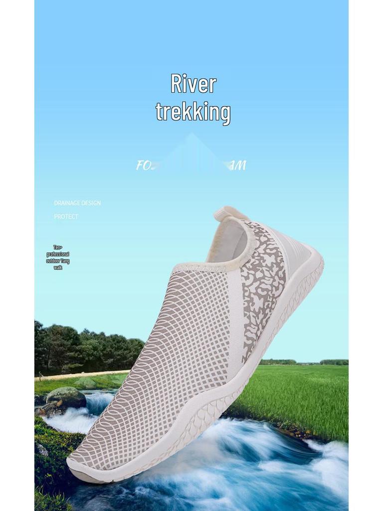 Unisex Strand- og Vannsportsko: Dykking, Snorkling, Vading, Svømming, Myke Anti-Kutt Barfot Hudsko