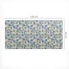 Vinyl Protective Mat for Workstation Watercolor Leaves 120X60 Cm
