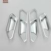 Volkswagen Tiguan L '17 Silver Interior Door Bowl & Dashboard Switch Trim