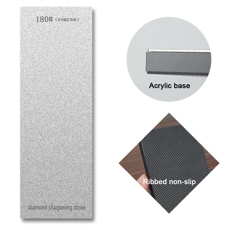 Professional Diamond Knife Sharpeners 150/230mm 80-3000# Sharpening Stone Woodwork Grinding System Whetstone Non-slip base