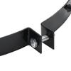 Lawn Aerator Clamp with Spikes 5 pcs Black Ø 320 mm Iron
