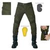 Motorrad-Fahrjeans Herren Damen - Schützende Bikerhosen Mit Design Mehrere Taschen Utility-Hosen