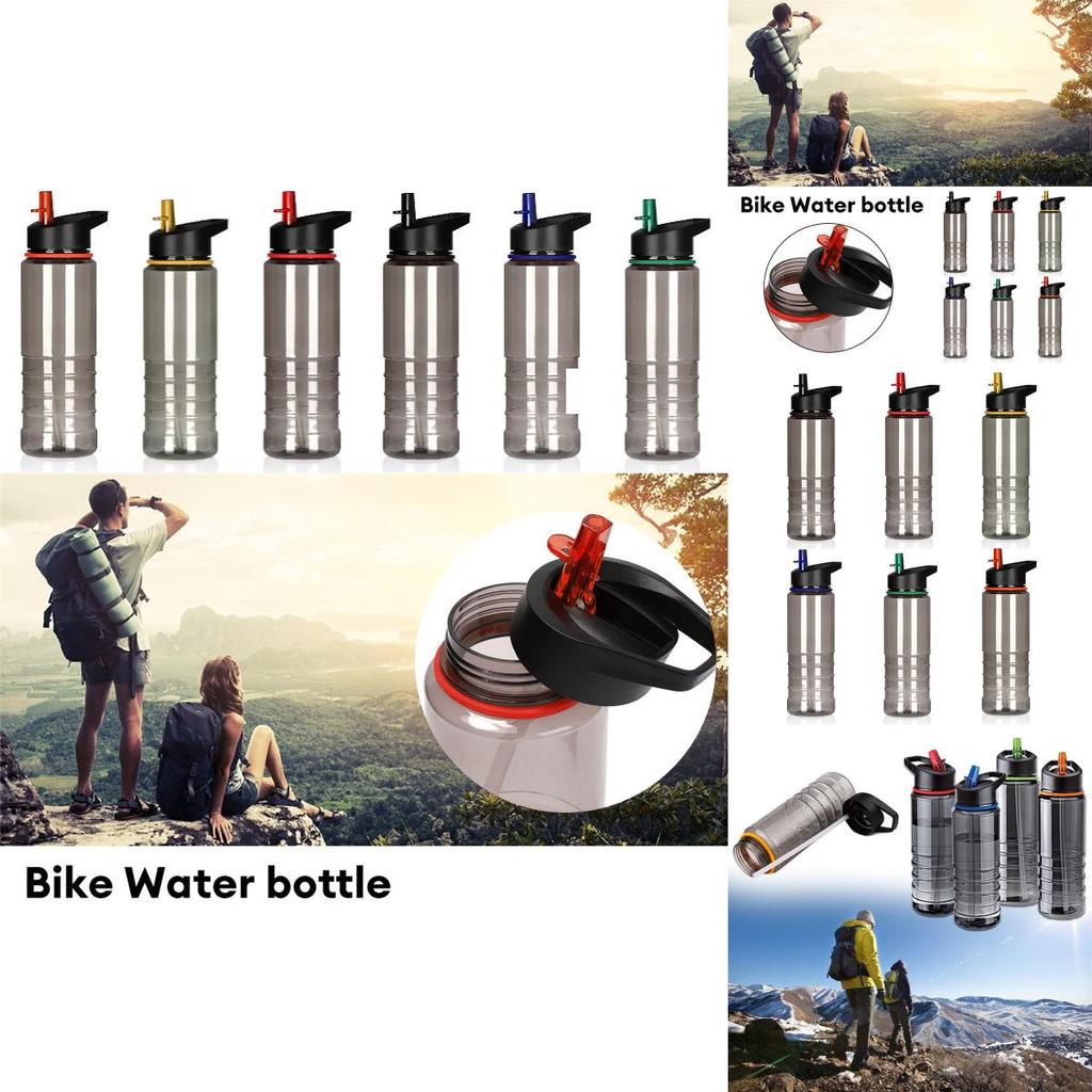 Creative Plastic Sports Cup With Handle And Straw Mouth For Eco-friendly Drinking