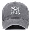 Retro Letter Embroidery  Dog Dad Baseball Caps Washed Cotton  Adjustable Casual Hat Hip Hop Streetwear y2k Cap