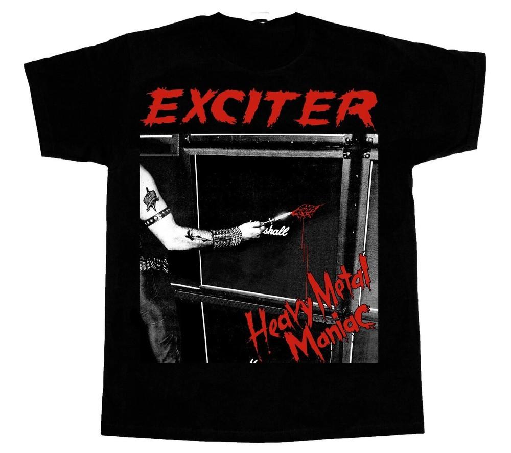 EXCITER HEAVY METAL MANIAC 83 Shorts Shirt S-5XL TU018 Unisex T-Shirt M