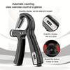 Upgraded Adjustable Grip Strengthener, Heavy-Duty Fitness Hand and Forearm Trainer, 11-220 Lbs Resistance Adjustment, Strength Training Equipment