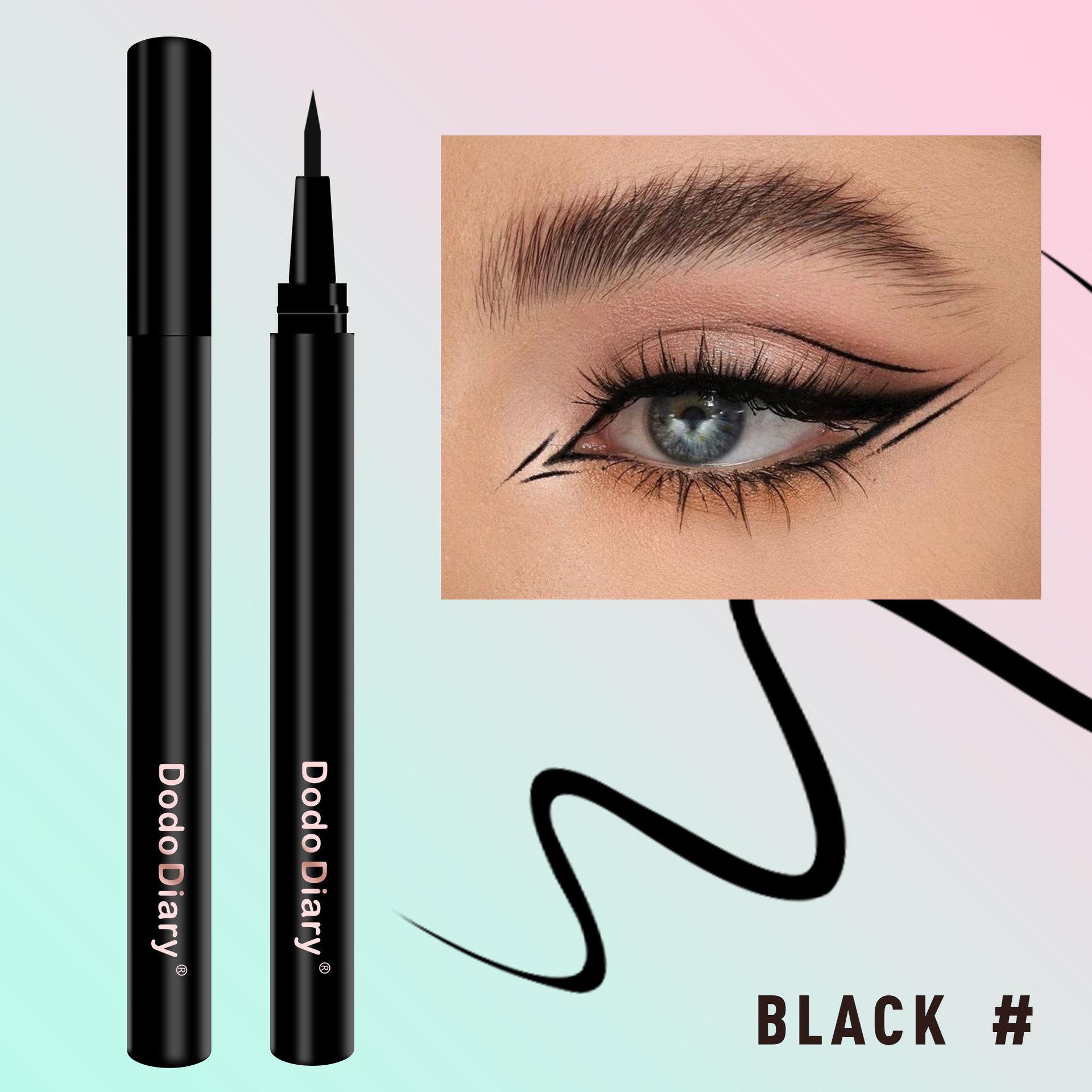 

DoDiary Dudu Ультратонкий Водостійкий Стійкий до розмазування Олівець-підводка для очей