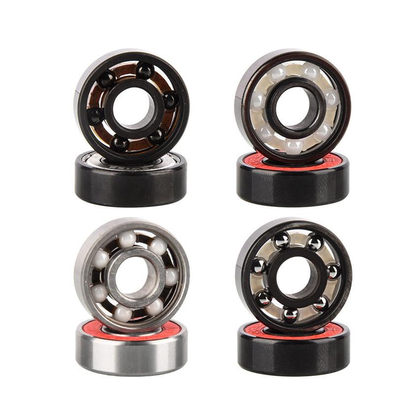ABEC 11 Stainless Steel 608 Ceramic Roller Skate Skateboard Bearings