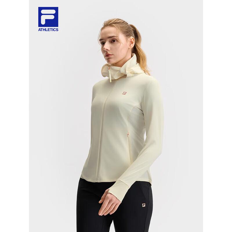 FILA Women s 2025 Summer Cooling Sun Protection Hooded Knit Jacket XL