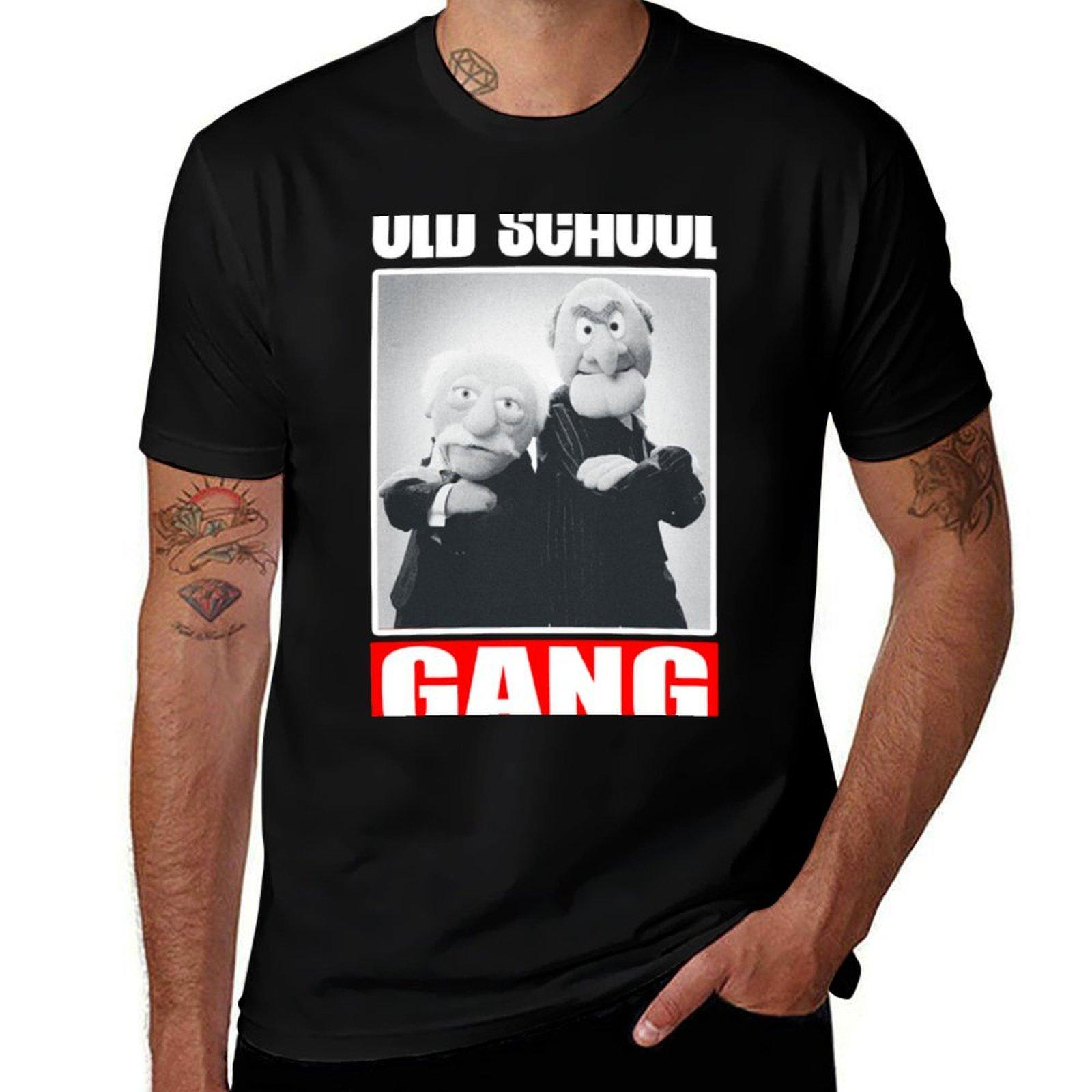 Old School Gang T-Shirt vintage clothes custom shirt graphic t shirt vintage funny gifts mens designer t shirt 4XL