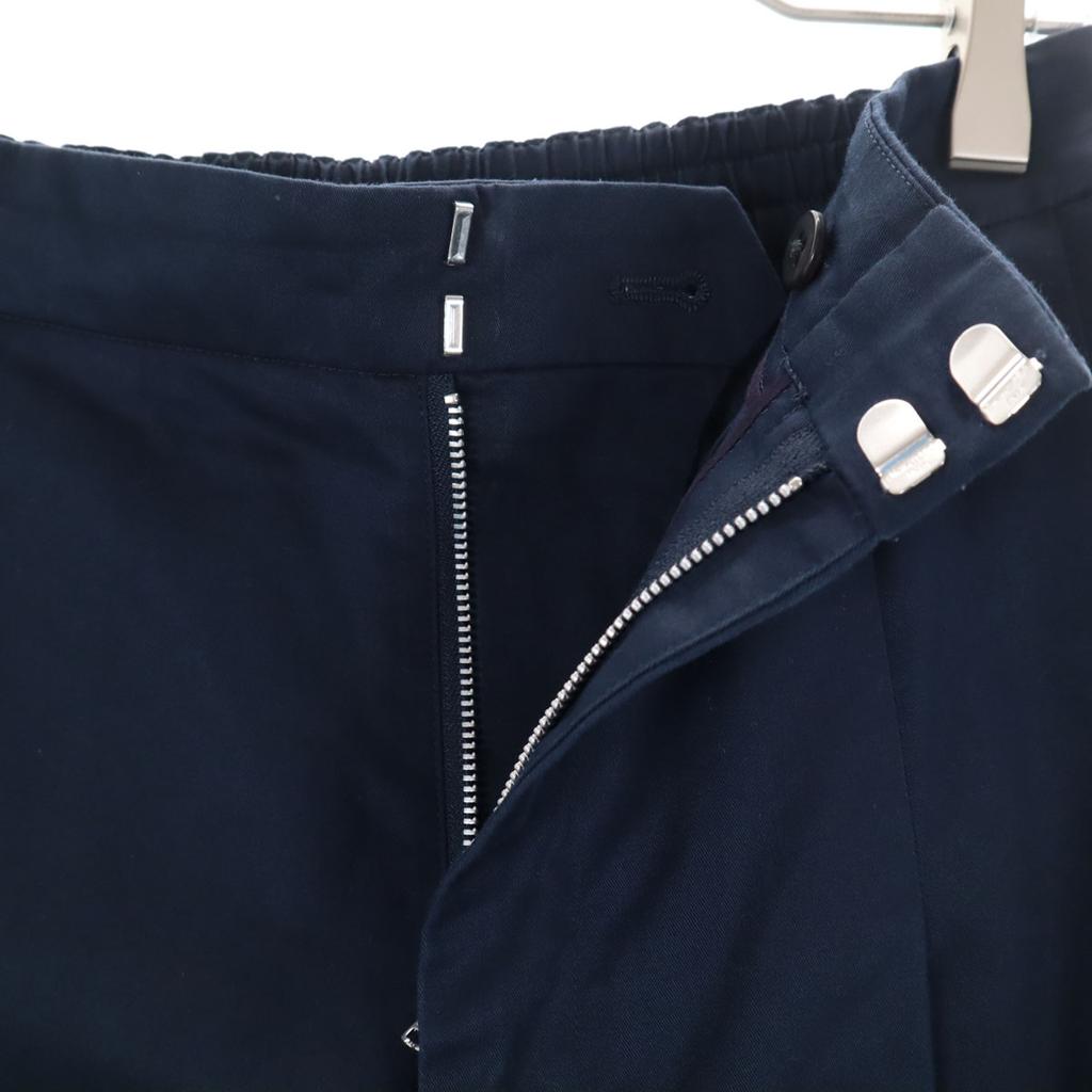 Drawer Made In Japan Back Gathered Tuck Pants 38 Navy Women Used