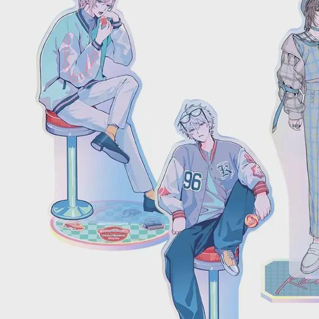 

Niji Sanji Kurono And Kanae Kuzuha New Retro Jacket Acrylic Stand