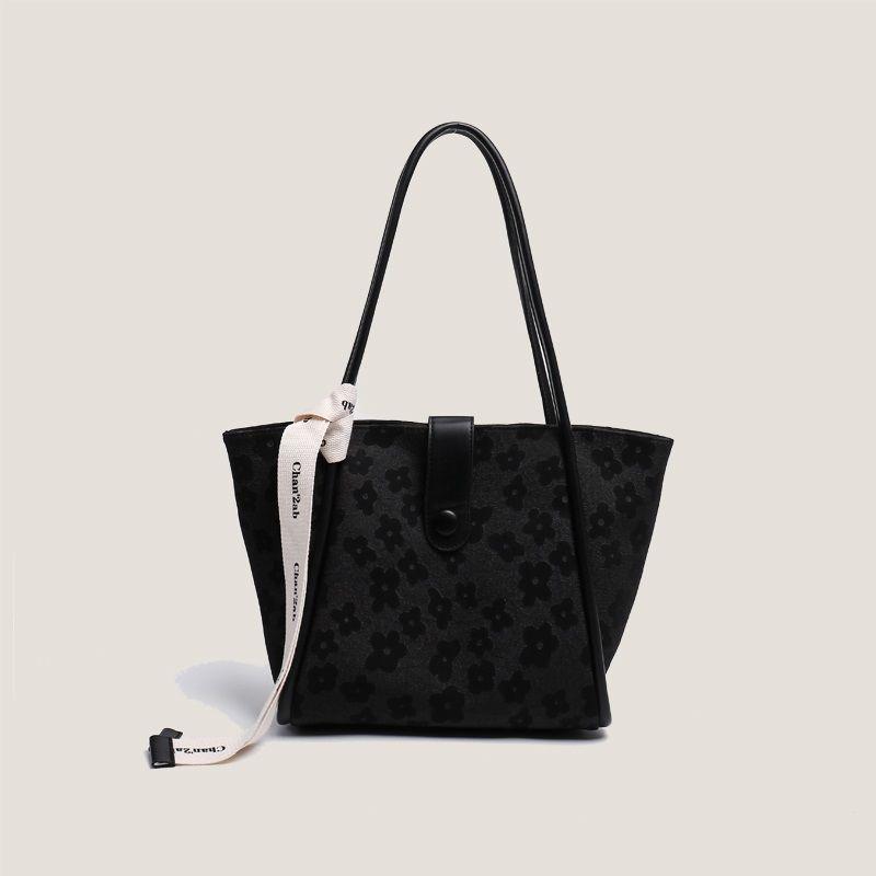 Buffalo Women's Bag Premium Elegant Commuter Tote Bag Large Capacity One Shoulder Handbag Autumn and Winter