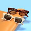2026 Children's Rectangular Street Photography Baby Sunglasses Trendy Boys And Girls Cool Black Cat Eyes Personalized